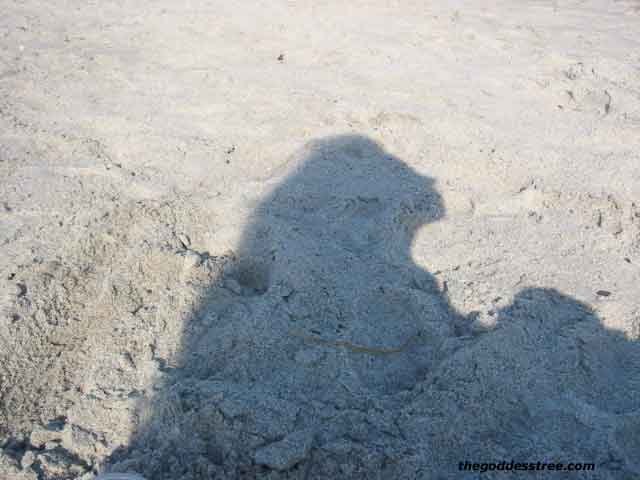 Gwendolyn, at her birth beach 2005